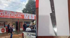 VIOLENTO ASALTANTE FUE REDUCIDO POR VECINOS EN TRINIDAD