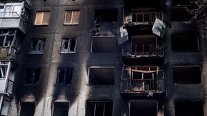 Varias localidades de Ucrania sin luz o agua tras bombardeos rusos