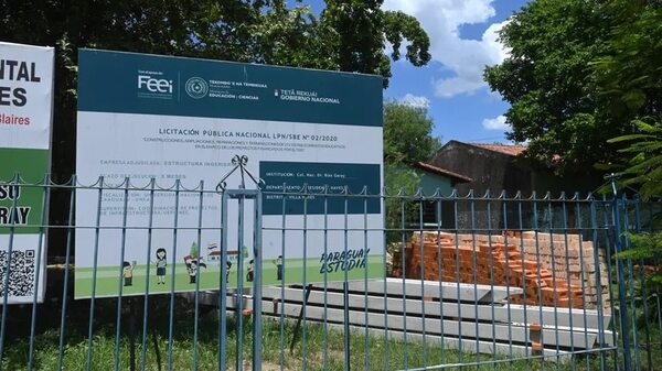 Tribunal suspendió sanción de DNCP a firma que abandonó obras de escuelas del MEC - Economía - ABC Color