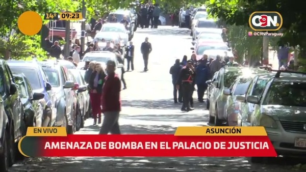 Evacuaron por completo el Palacio de Justicia - C9N