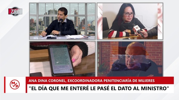 Ana Dina Coronel afirma que llegó a un punto de hartazgo y "alguien tenía que decir la verdad" - Megacadena — Últimas Noticias de Paraguay