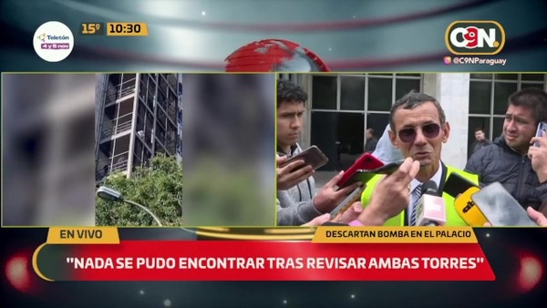 Descartan bomba en el Palacio de Justicia - C9N