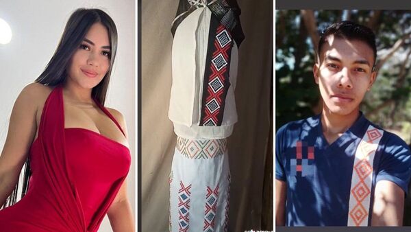 Laurys Dyva quiere lucir las prendas del diseñador Mbya Guaraní