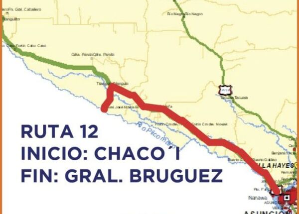 El viernes 11 de noviembre se recibirán las ofertas para mejorar la ruta PY12 - .::Agencia IP::.
