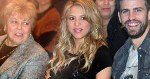 La Nación / Para la mamá de Shakira, Piqué sigue siendo de su familia