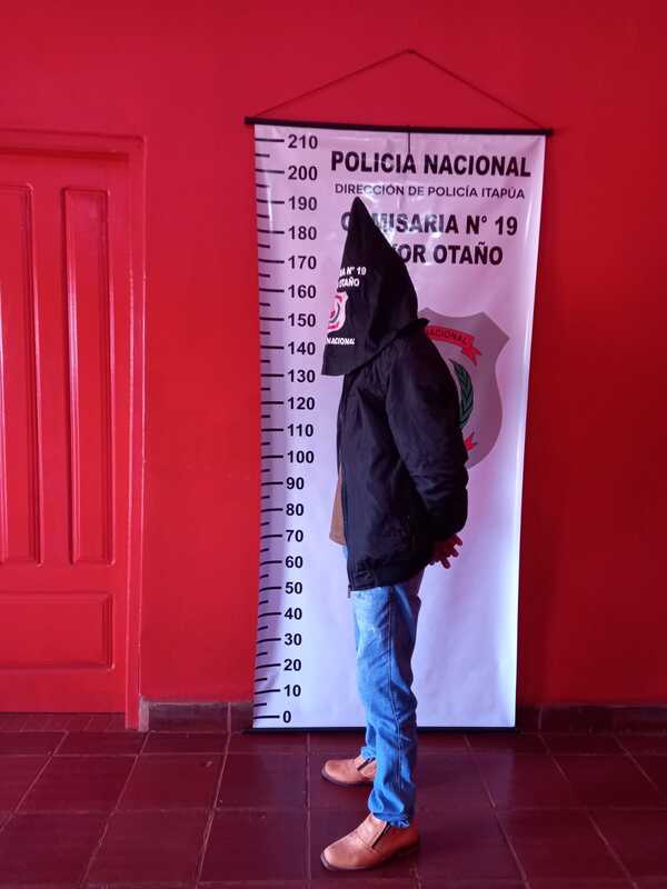 En Mayor Otaño capturan a un hombre por un caso de hurto