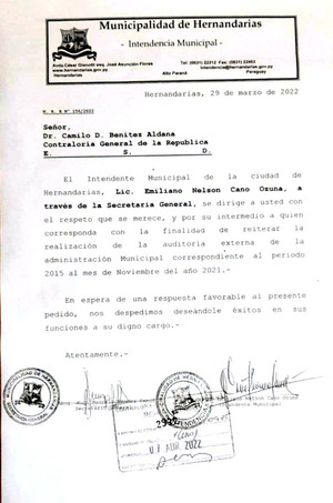 Ante reiterado pedido de Cano, Contraloría resolvió auditar gestión de Rubén Rojas | DIARIO PRIMERA PLANA