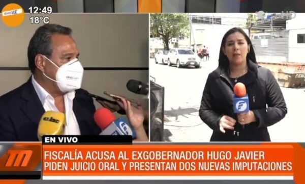 Fiscalía acusa al exgobernador Hugo Javier | Telefuturo