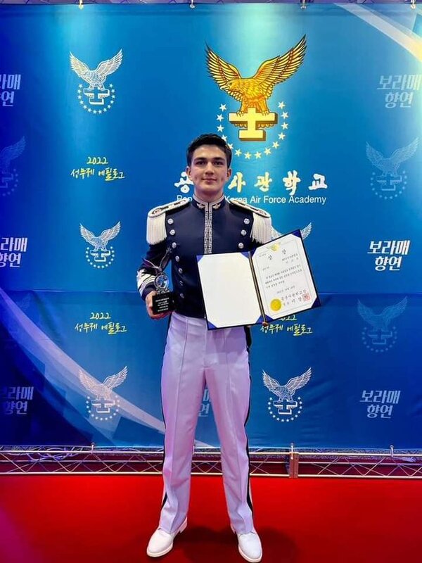 Joven militar paraguayo becado en Corea del Sur se destacó en competencia internacional - El Trueno