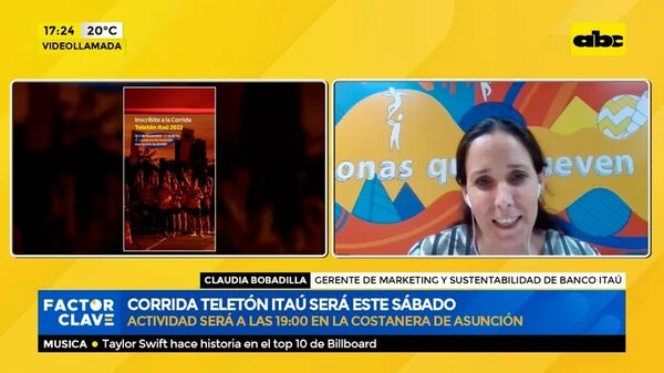Corrida Teletón será este sábado - Factor Clave - ABC Color