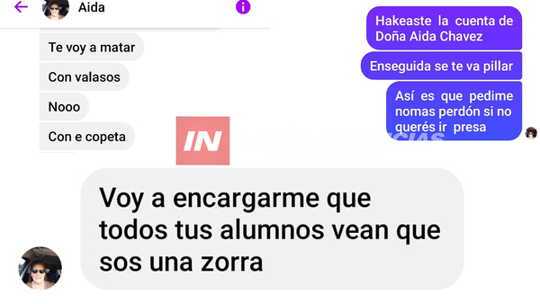 DIRECTORA DE COLEGIO FUE AMENAZADA DE MUERTE POR ALUMNOS EN CAMBYRETÁ