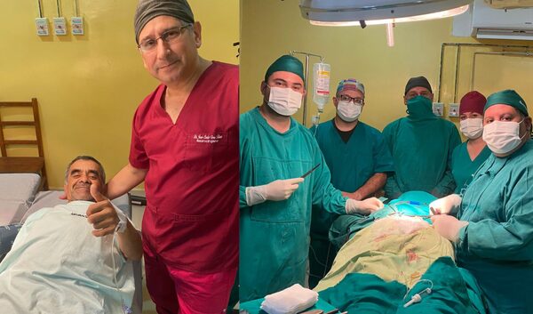 Realizan con éxito compleja cirugía a un humilde hombre con discapacidad en Villarrica - Noticiero Paraguay