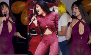 Crónica / ¿Volvió Selena? ¡Mirá el homenaje de Laurys Diva a la leyenda de la cumbia!