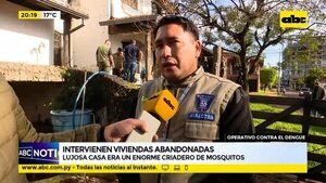 Lujosa casa era un enorme criadero de mosquitos - ABC Noticias - ABC Color
