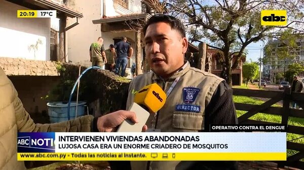 Lujosa casa era un enorme criadero de mosquitos - ABC Noticias - ABC Color
