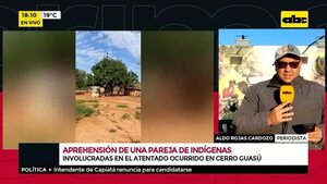 Aprehensión de una pareja de indígenas - Crimen y castigo - ABC Color