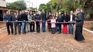 Municipalidad inauguró más 5.648 metros cuadrados de empedrado en María Victoria - Radio Imperio
