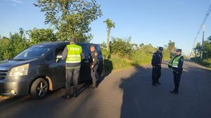 Central: Policía hace controles para intentar aplacar delincuencia - Policiales - ABC Color