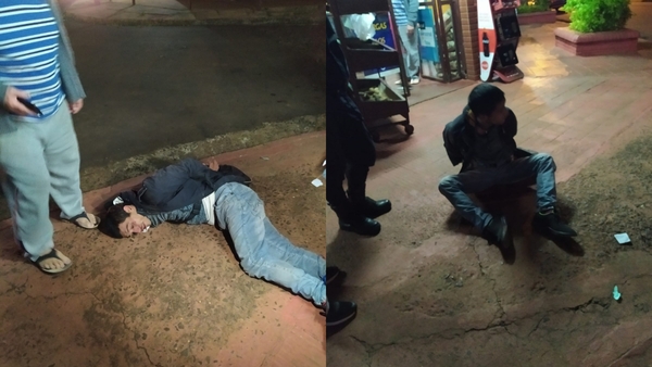 Con arma de “juego” delincuente quiso asaltar en una carnicería y fue reducido