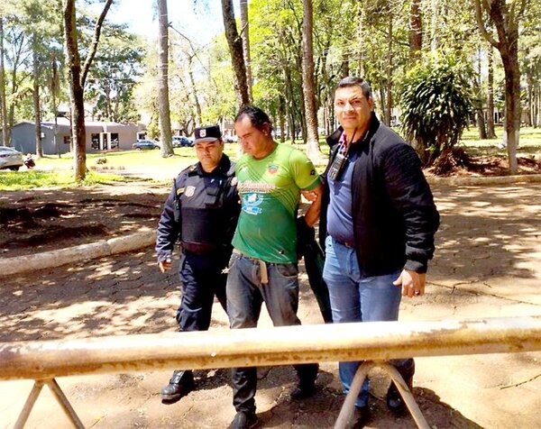 CDE: detenido por violencia familiar se fuga del hospital y es recapturado por la Policía