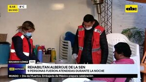 Vuelven a abrir el albergue de la SEN - ABC Noticias - ABC Color