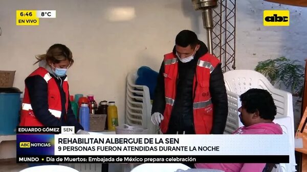 Vuelven a abrir el albergue de la SEN - ABC Noticias - ABC Color