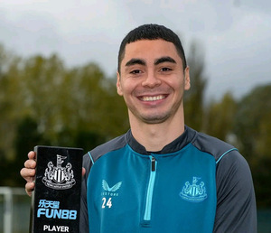 Miguel Almirón, jugador del mes en el Newcastle