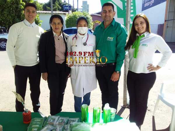 Pax Primavera realiza servicio de acción social frente al cementerio central - Radio Imperio