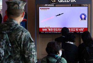 Por primera vez Corea del Norte y Corea del Sur se disparan misiles desde sus costas