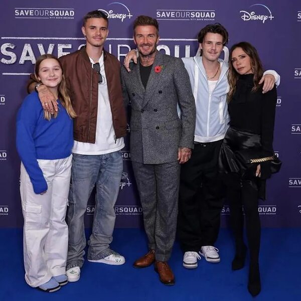 David Beckham presentó su documental y se mostró feliz rodeado de su familia - Gente - ABC Color