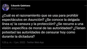 Edu Quintana, un hipocritE ofendidE - Informatepy.com