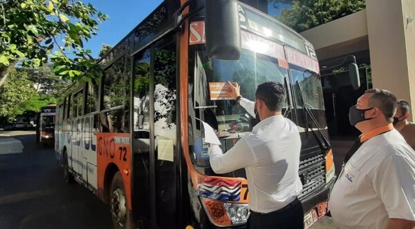 Supensión de transporte en día del censo es de cumplimiento estricto y obligatorio, recuerda Dinatran