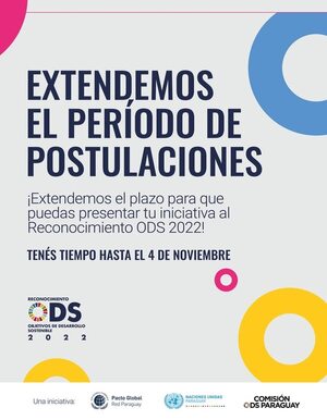 Reconocimiento ODS extiende su plazo de postulación