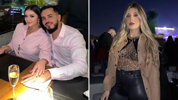 Cuerona escrachó al prometido de Pam Ruiz Díaz