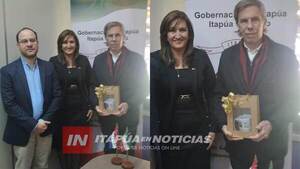 DIPLOMÁTICOS ARGENTINOS VISITARON GOBERNACIÓN DE ITAPÚA 
