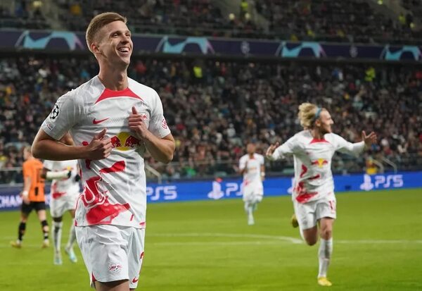 El Leipzig irrumpe en octavos como segundo con una goleada - Fútbol Internacional - ABC Color