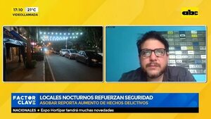Locales nocturnos refuerzan seguridad - Factor Clave - ABC Color