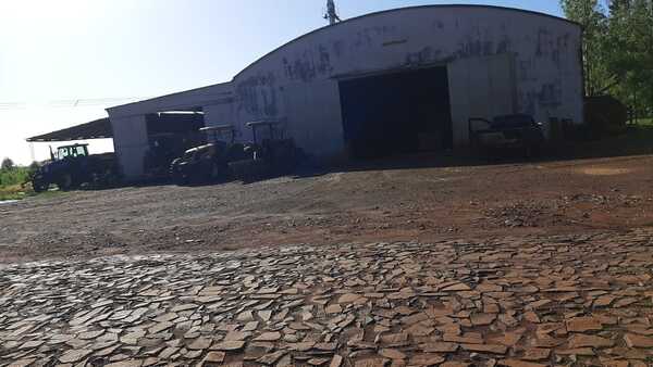 Vaciaron un galpón en Encarnación