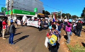 Se manifestaron contra la “ideología de género” en Ciudad Nueva