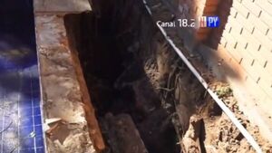 Vecinos denuncian daños a causa de una obra en Asunción