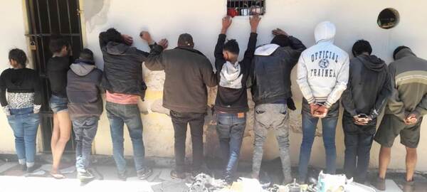 Desbaratan peligrosa banda de motochorros en Luque •
