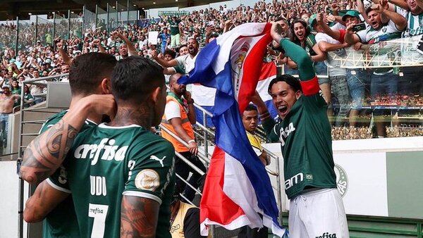 El Palmeiras de Gustavo Gómez es campeón en Brasil