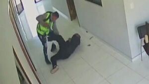 Brutal agresión a un guardia para robar G. 700.000 y dos celulares