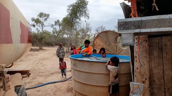 Chaco: pese a lluvias, la escasez de agua es aguda - Noticias del Chaco - ABC Color
