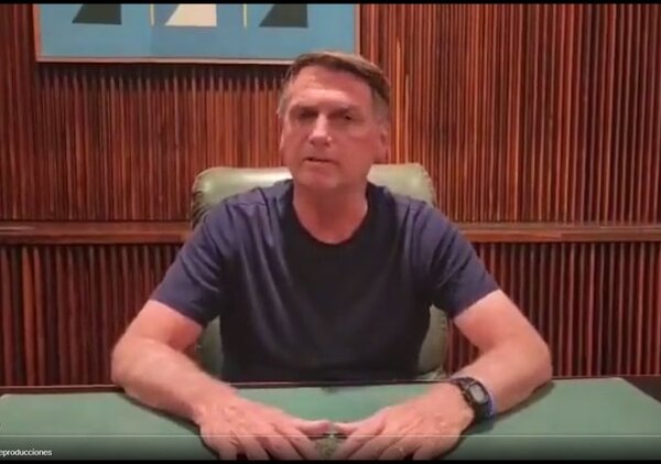 Bolsonaro pidió a los manifestantes que despejen las carreteras, pero defendió protestas de sus seguidores