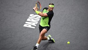 Nadal y Medvedev se estrellan en su debut en París-Bercy