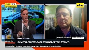 Levantaron veto sobre transporte eléctrico - Mesa de Periodistas - ABC Color