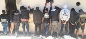 Luque: detienen a 10 personas durante controles en zonas “de calor” - Policiales - ABC Color