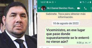 La Nación / Actual ministro de Justicia también habría sido informado