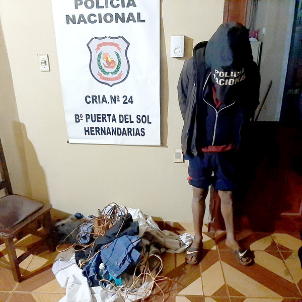 Atrapan a ratero que creaba zozobra en un asentamiento de Hernandarias - La Clave